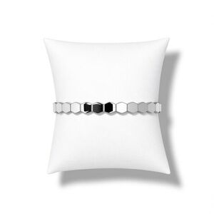 Hexagon Silver Bracelet
